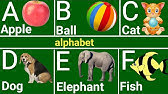 A For Apple B For Ball C For Cat D For Dog E For Elephant F For Fish H For Hen Icecream 064 Youtube