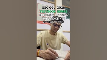 SSC CGL 2025 TIER I EDUQUITY BASED SERIES FULL MOCK- 11 #shorts #ssc #ssccgl #upsc #motivation #exam