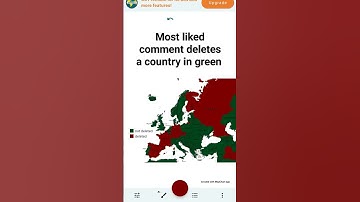 most liked comment deletes a country in green #geography #delete #meme #map #country