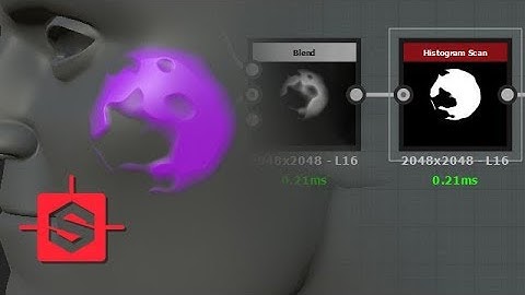 Custom Substance Painter brush in Designer with Hardness