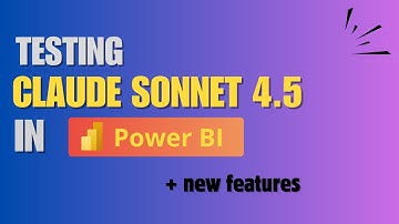 Testing Claude Sonnet 4.5 in Power BI
