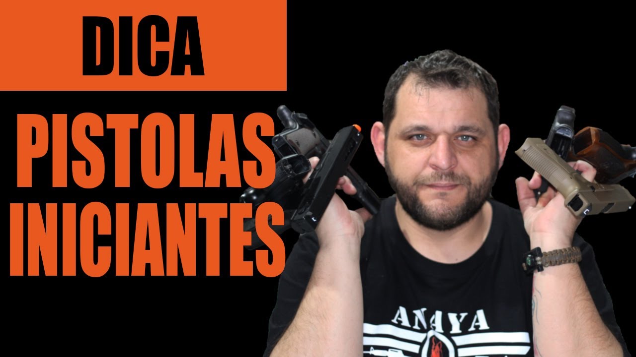 Qual a MELHOR PISTOLA DE AIRSOFT? Para quem esta começando e não quer se incomodar!!