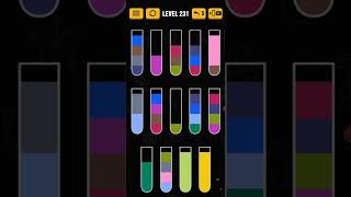 water sort puzzle level 231 色水並べ替え screenshot 5