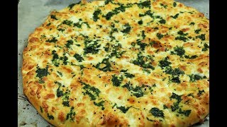 A delicious morning breakfast, soft bread with cheese and parsley فطور صباحي  خبز طري بالجبن وبقدونس screenshot 3