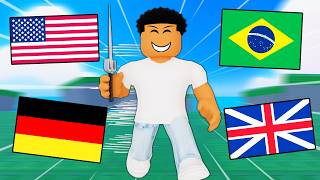 Roblox Huss Valley, But I PLAY In EVERY COUNTRY!