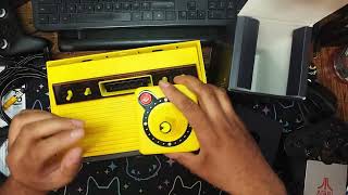 Checking out the new Pac-Man Atari! Wealth