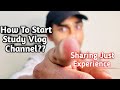 How To Start Study Vlog Channel || Study Vlog Channel Kaise Shuru Kare?? 🧐