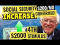 🔥SENDING OUT!📆$2,000+ Stimulus Check +$370 Monthly Increase  — Social Security, SSI, SSDI VA Update💰
