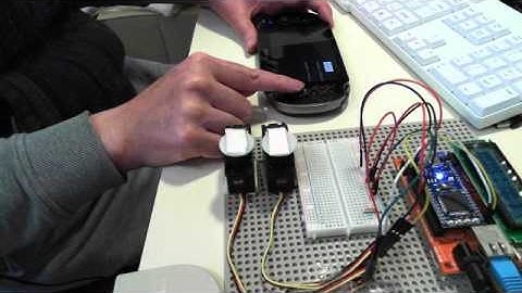 PlayStation Vita + mbedでRCサーボモータを制御してみた。