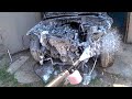 Audi Q5. Подготовка автомобиля к ремонту кузова.