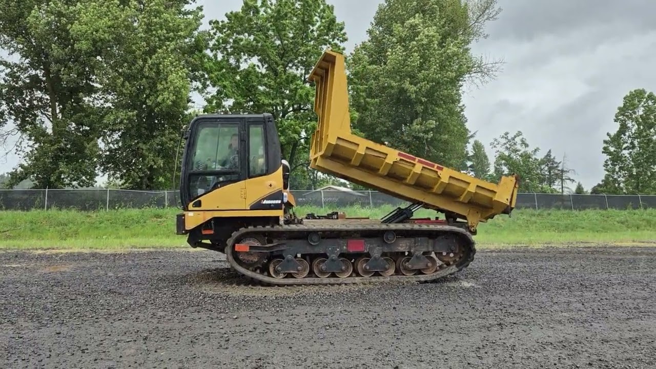2007 Morooka MST2200VD 12' Tracked Dumper - YouTube