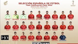 شاهد.. إنريكي يعلن قائمة منتخب إسبانيا بتصفيات مونديال 2022 باستخدام 