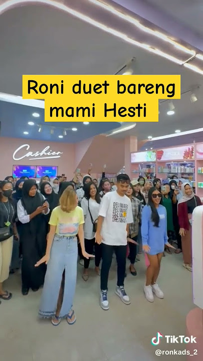 Ronni duet bareng mami delta Hesti #happyasmara #happy #roni #ronkads #deltahesti #shortviral