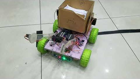 Line Follower based Automatic Garbage Collector Robot | Garbage Collector Robot