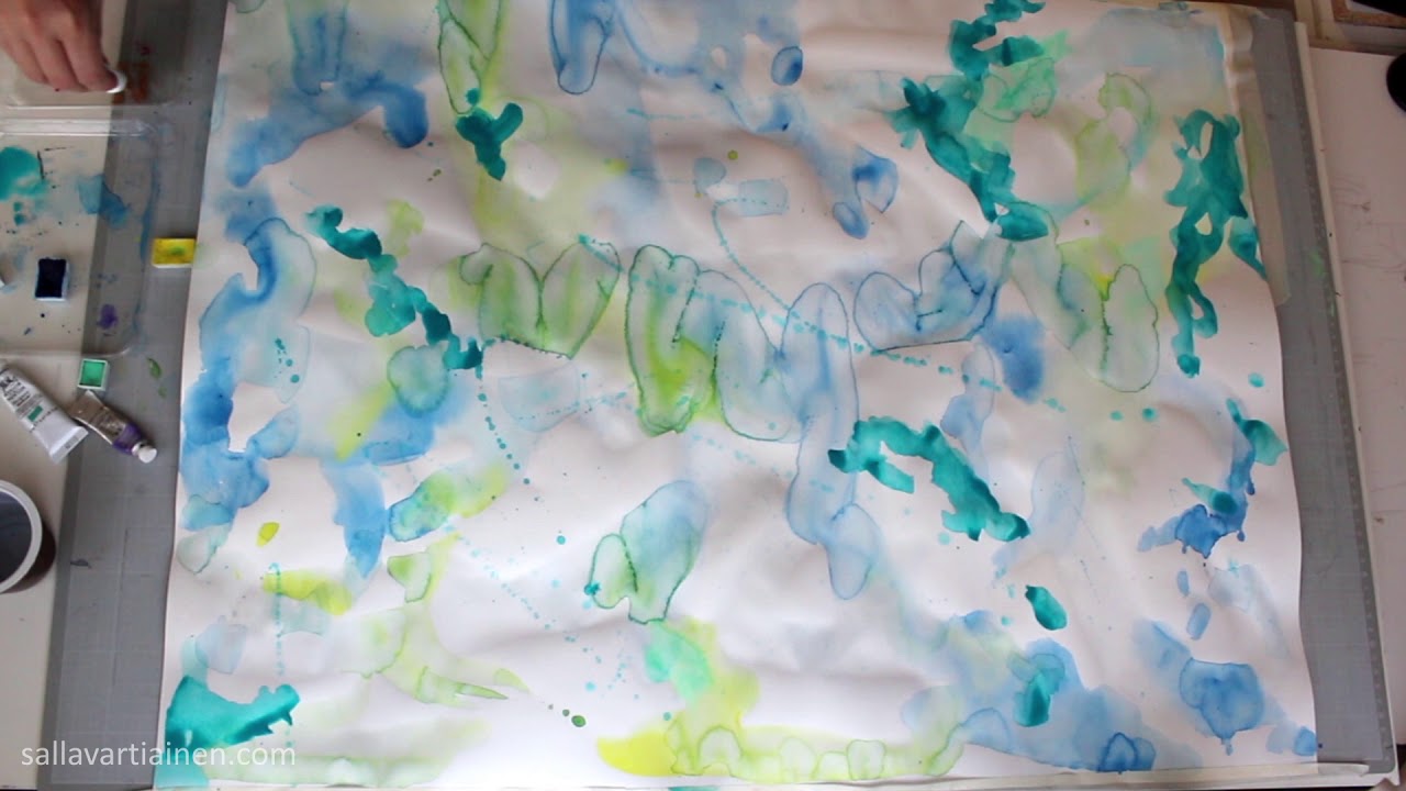 Abstract watercolor YouTube