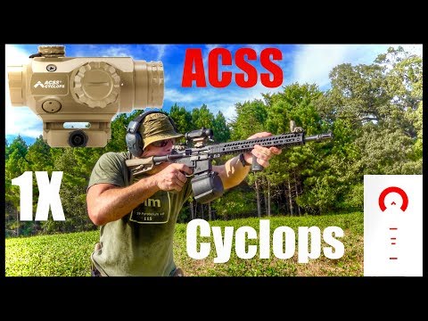 Primary Arms Cyclops 1x Prism Scope With ACSS Reticle Review