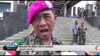 DENJAKA CEGAH GANGUAN TERORIS DI PERBATASAN DENGAN LATIHAN SIMULASI