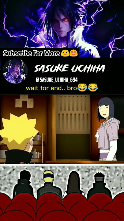 Naruto squad reaction on boruto x hinata😁😁😁 #naruto #boruto