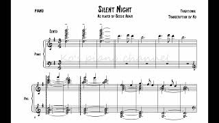 Silent Night · Beegie Adair piano solo transcription [jazz piano tutorial]