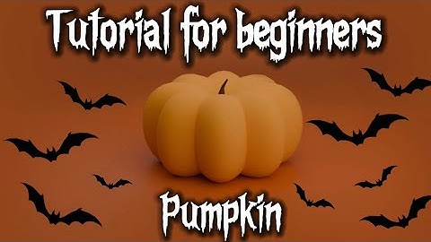 How to Make a Low Poly Pumpkin in Blender? (2-Minute Tutorial)