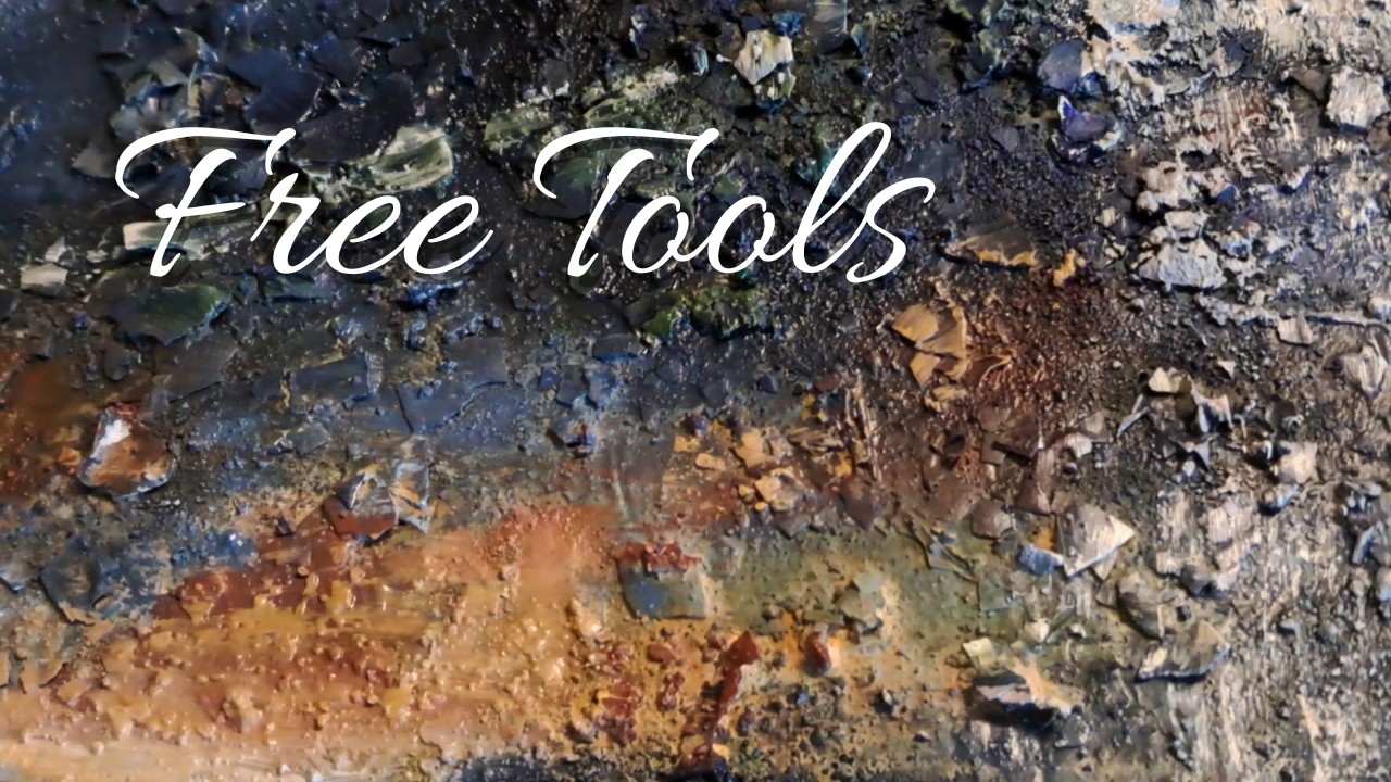 How I Use FREE or CHEAP Texture to Improve My Acrylic Paintings