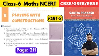 Class 6 Maths Ganita Prakash Chapter 8 Playing with Constructions | Part 8 #grade6math