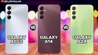 Galaxy A05s vs Galaxy A14 vs Galaxy A24 || Full Comparison⚡Price, Reviews 2023 Impression, Launch