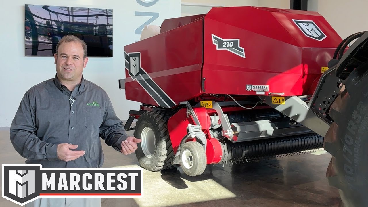 NEW Marcrest 210 Baler Walkaround (Made for Bale Baron)