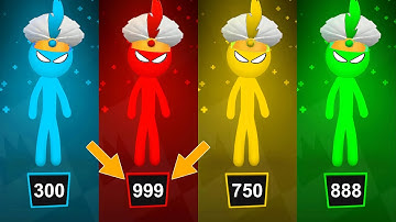 Stickman Party – Mini Games Tournament Mode 1 2 3 4 Players Walkthrough Part 100 (Android, iOS)