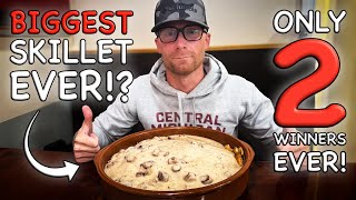 CAN I SET THE NEW RECORD! | MASSIVE BREAKFAST SKILLET CHALLENGE!!