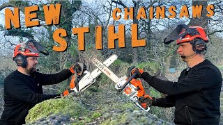 4 NEW Chainsaws from STIHL.. But Why? We Test them to Find Out!