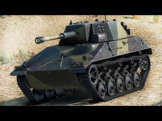 Немецкий разведывательный танк Spähpanzer SP I.C. - YouTube