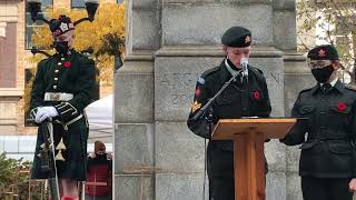 Hamilton Remembrance Day