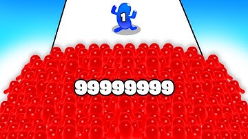 1 vs 1,000,000 ARMY! - Join Blob Clash 3D