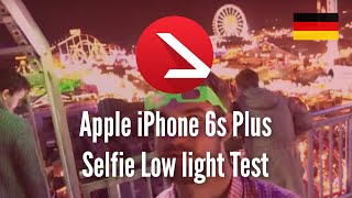 Apple iPhone 6s Plus Selfie Low light Test [720p]