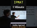 IPMAT Indore 2024 Geometry #anshuagarwal #ipmpreparation