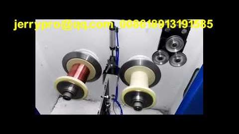 Automatic spooler change over option for wire drawing machine