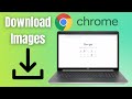 How to download an image from google chrome