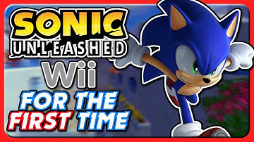 Sonic Unleashed (Wii) FOR THE FIRST TIME