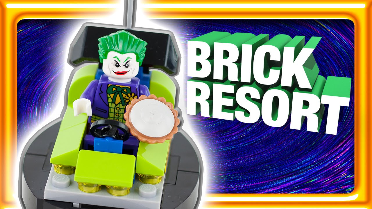 lego joker bumper car