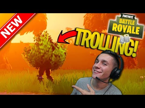 NEW BUSH TROLLING! Fortnite Battle Royale UPDATE + VICTORY ROYALE BATTLING/TROLLING! fortnite battle royale mobile online