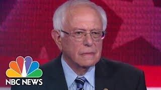 Bernie Asked Trick Question In Democratic Debate