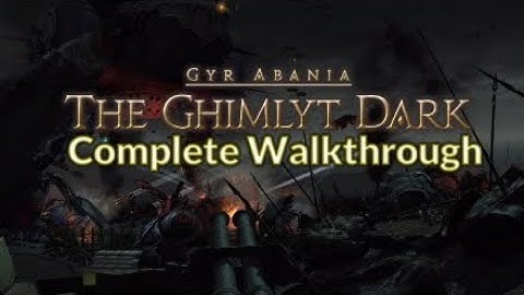FFXIV Stormblood: The Ghimlyt Dark (Lv70) Complete Dungeon Walkthrough