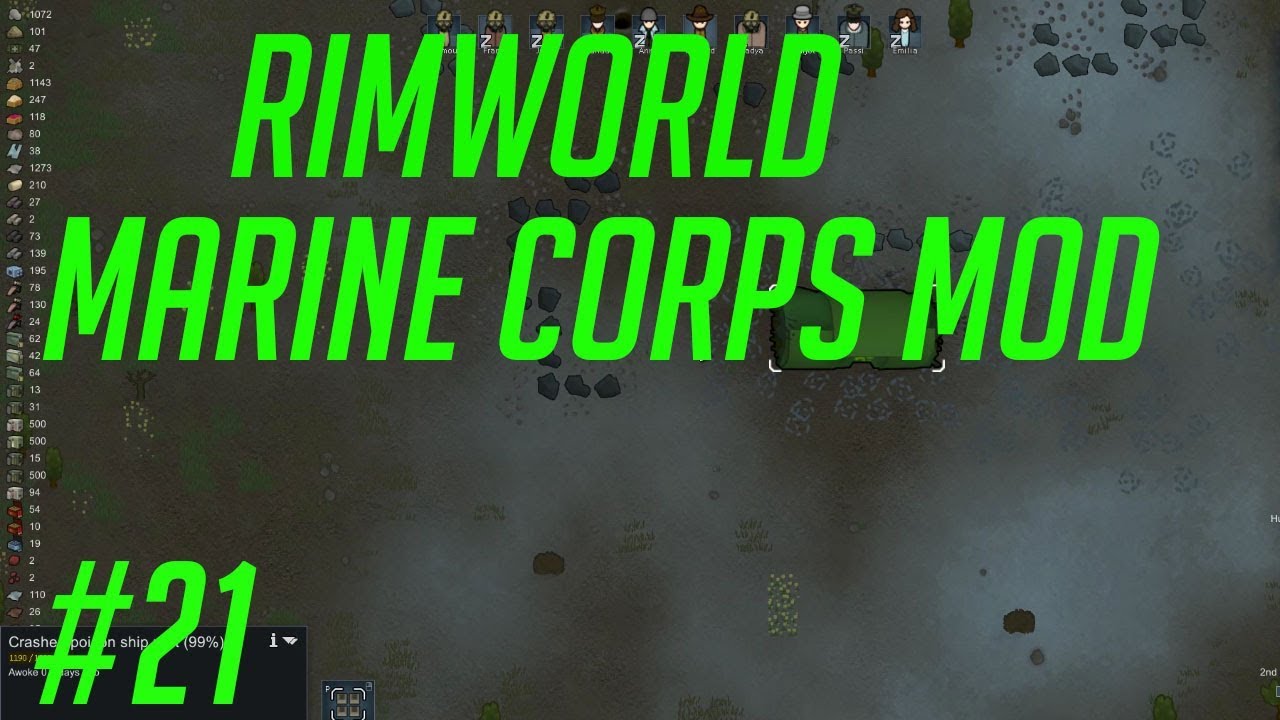 Rimworld Marine Corps kit mod Episode 21 Marine corps kit modded