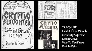 Cryptic Slaughter "Life in Grave" (1985) Full Demo