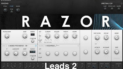 Razor | Additive Synth by Native Instruments // Preset Test: Leads Part 2