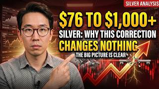 Silver $76 to $1,000 — Why This Correction Changes Nothing!