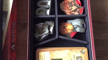 Our custom Legends of Andor: Starshield box inlay
