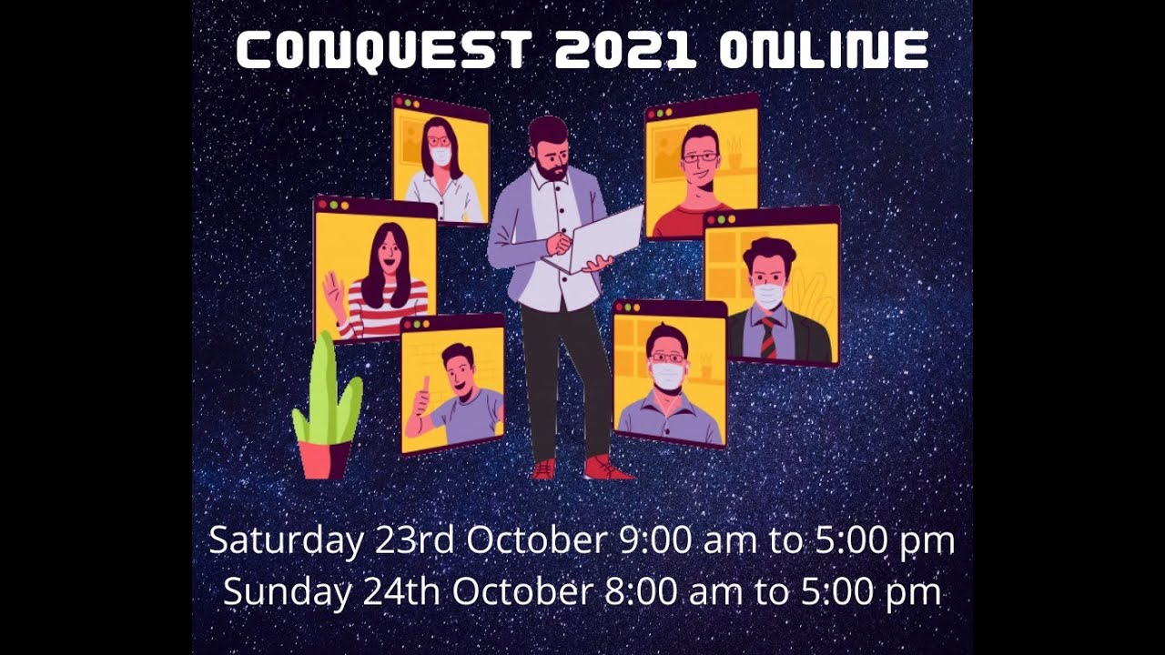 Upcoming Events - Conquest Brisbane 2021 - YouTube