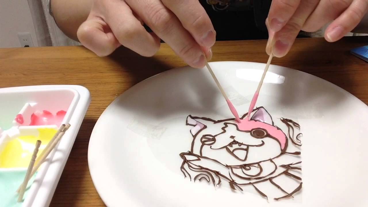 妖怪ウォッチキャラケーキ 市販ケーキの型に合わせてつくろう コツを紹介 Youtube